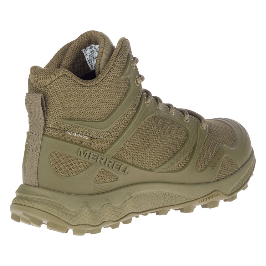 Bottes de Securite Merrell Breacher Tactical Vert Olive Homme | M.M.XLYF